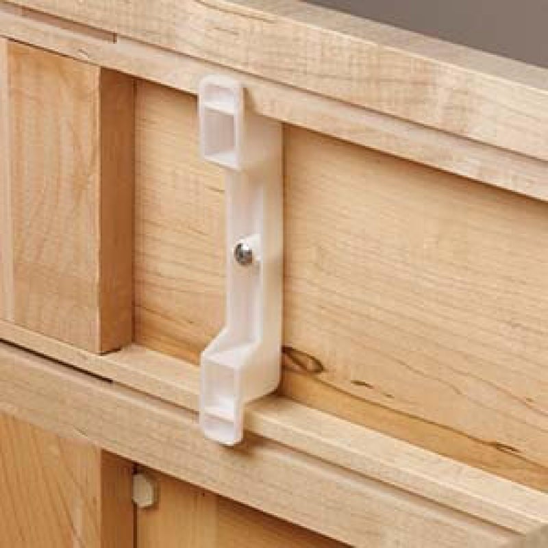 TT False Front Cabinet Clips 4-1/2" - Fake Drawer Clips/False Drawer Front Clips - 1 Set (2 Clips) - Image 2